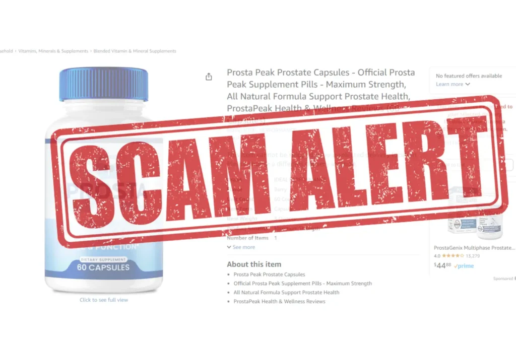 prosta peak scam alert