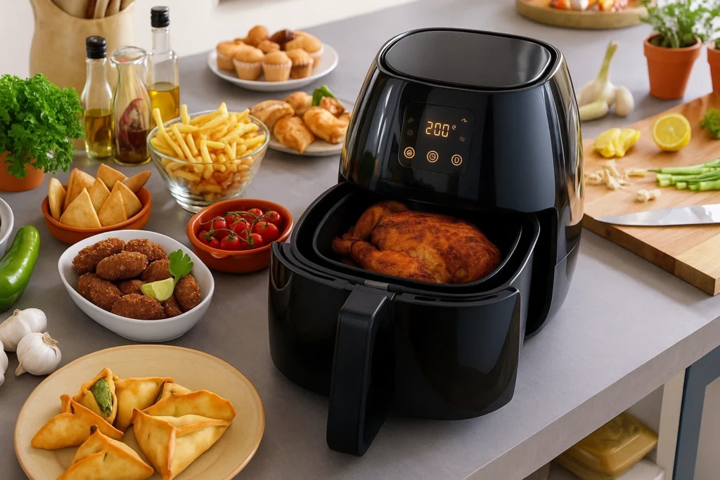 200 recetas de freidora de aire para una vida más ligera y sabrosa