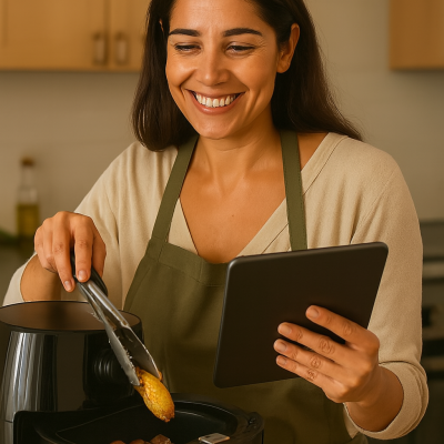 Recetas de freidora de aire